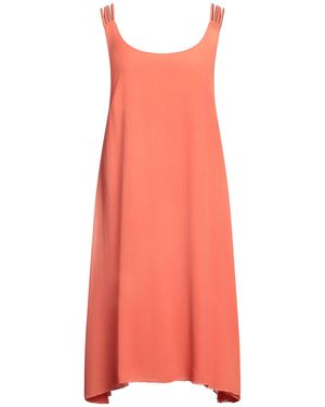 ELISA CAVALETTI by DANIELA DALLAVALLE Midi Dress - Pink