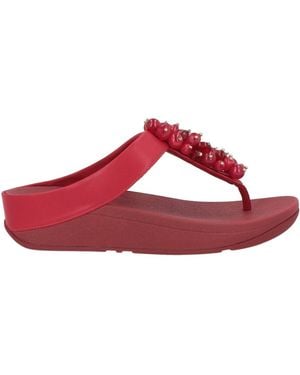 Fitflop Thong Sandal - Red