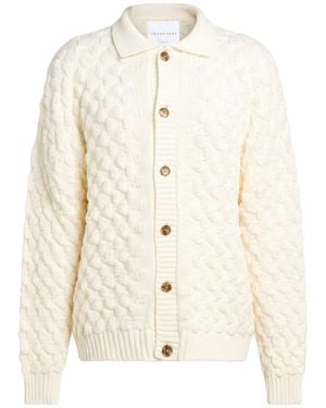LE PAS SAGE Paris Cardigan Wool, Acrylic - Natural