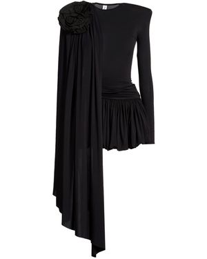 VAQUERA Mini Dress Recycled Polyester, Elastane - Black