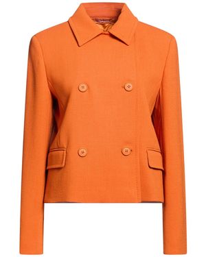 Max Mara Blazer Virgin Wool - Orange
