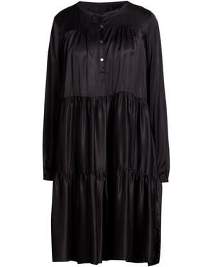 Robert Friedman Mini Dress Viscose - Black