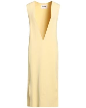 Jil Sander Midi-Kleid - Mettallic