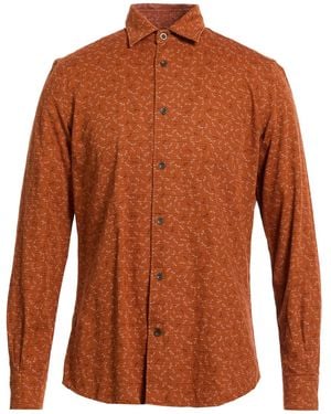 Glanshirt Shirts - Brown