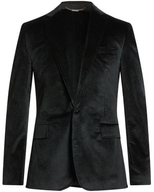 Bikkembergs Blazer Cotton, Rayon - Black