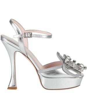 Roger Vivier Sandals - Metallic
