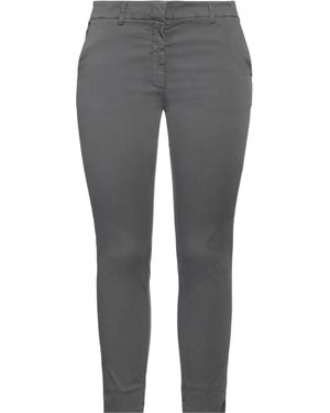 Rossopuro Trousers Cotton, Elastane - Grey