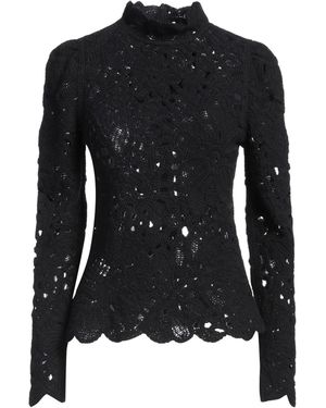 EMMA & GAIA Rollkragenpullover - Schwarz
