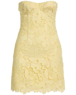 DES_PHEMMES Mini Dress - Yellow