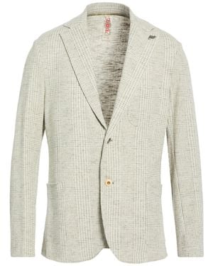 Bob Light Blazer Cotton, Polyester, Linen - White