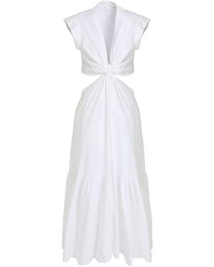 A.L.C. Vestido Midi - Blanco