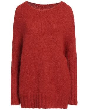 Antonelli Sweater Alpaca Wool, Virgin Wool, Polyamide - Red