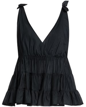 Merlette Top Cotton - Black