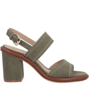 Roberto Festa Military Sandals Textile Fibres - Metallic