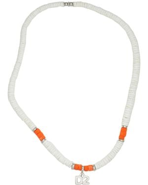 DSquared² Collana - Bianco