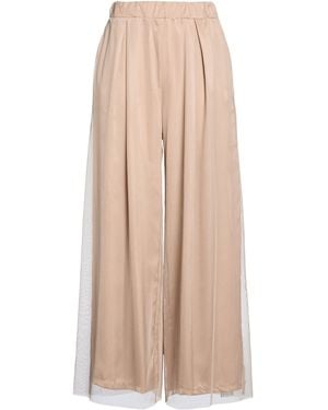 Motel Pants Polyester - Natural