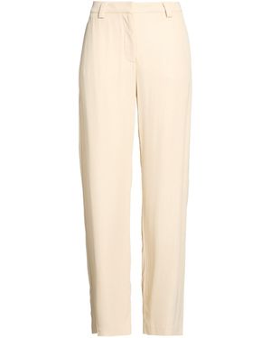 Liviana Conti Trousers Viscose, Acetate - Natural