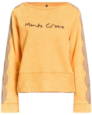 Manila Grace Sweatshirt Cotton - Yellow