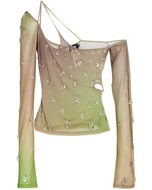 Gcds Military Top Polyester - Green