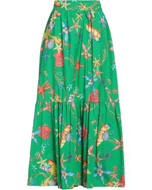 Lafty Lie Maxi Skirt Cotton - Green