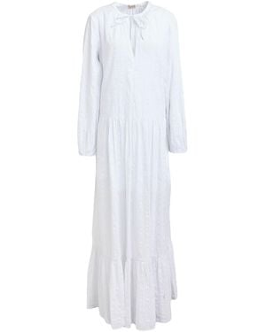 Massimo Alba Maxi Dress - White