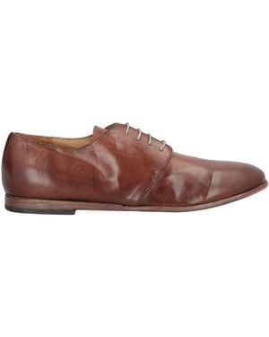 Moma Lace-Up Shoes Calfskin - Brown