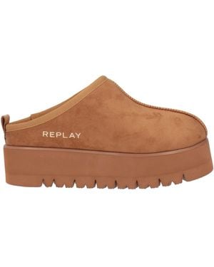 Replay Mules & Clogs - Brown