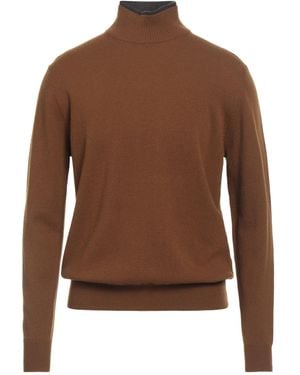 Paolo Pecora Rollkragenpullover - Braun