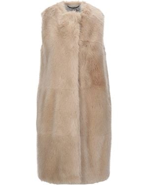 Stella McCartney Teddy Coat - Natural