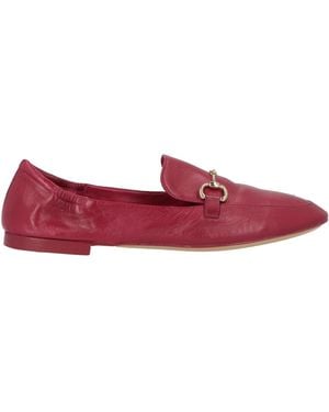 Pomme D'or Loafers Leather - Red