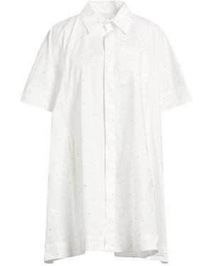 Manuel Ritz Mini Dress Cotton - White