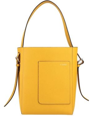 Valextra Shoulder Bag - Yellow