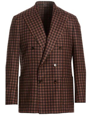 Sartorio Napoli Blazer Cashmere - Brown