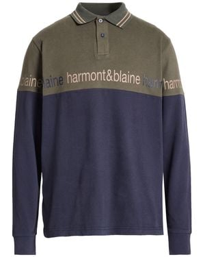 Harmont & Blaine Polo Shirts - Blue