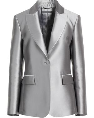 Alberta Ferretti Blazer Polyester, Silk - Gray