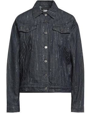 KARL LAGERFELD Denim Outerwear - Black