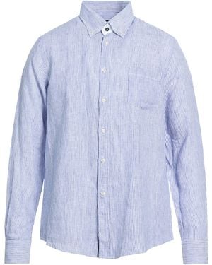Paul & Shark Shirt Linen - Blue