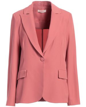 Kontatto Blazer Polyester, Elastane - Pink