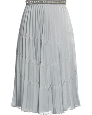 Elisabetta Franchi Midi Skirt Polyester - Grey