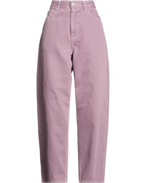 Carhartt Mauve Jeans Cotton - Red