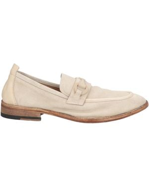 Calpierre Cream Loafers Leather - Natural
