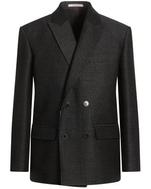 Valentino Garavani Blazer Virgin Wool, Silk - Black