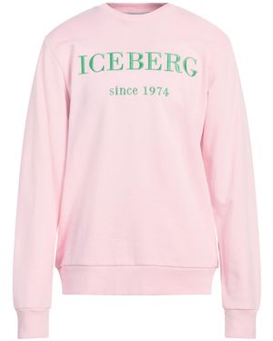 Iceberg Sweatshirt Cotton, Polyester - Pink