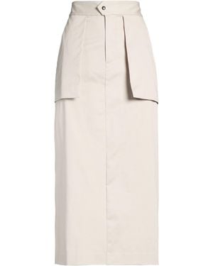Alpha Studio Midi Skirt - Natural