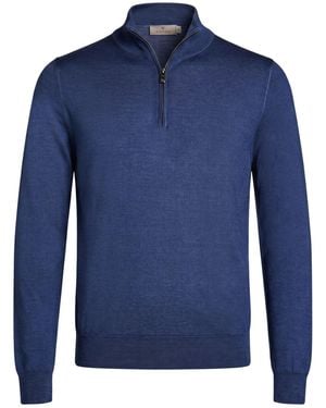 Canali Pullover - Blau
