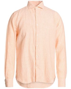 Savile Row Shirt Linen - Pink