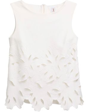 1 One Top Viscose, Polyamide, Elastane - White