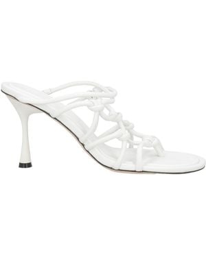 STUDIO AMELIA Thong Sandals - White
