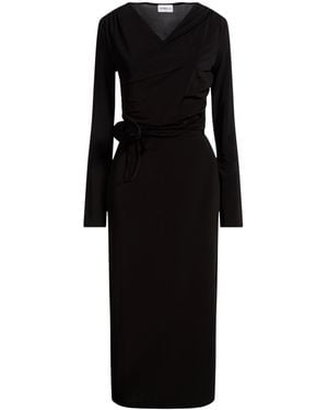 black wrap dress for wedding Willow Merino Wool Swing Dress - Black – Willow Swing Dress main image 0