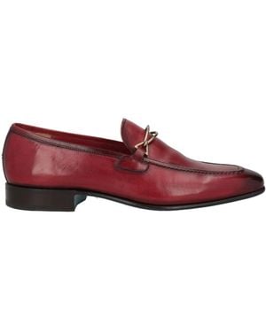 Sutor Mantellassi Loafers Leather - Red